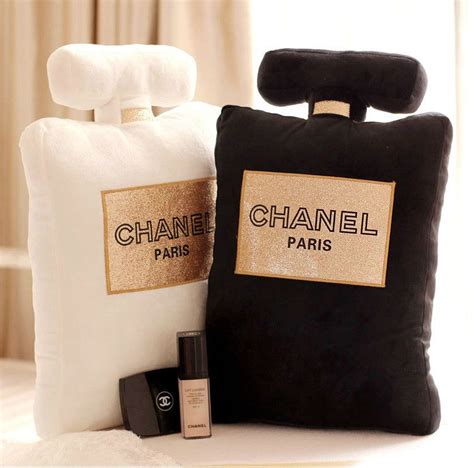 chanel perfume pillow|chanel pillows for couch.